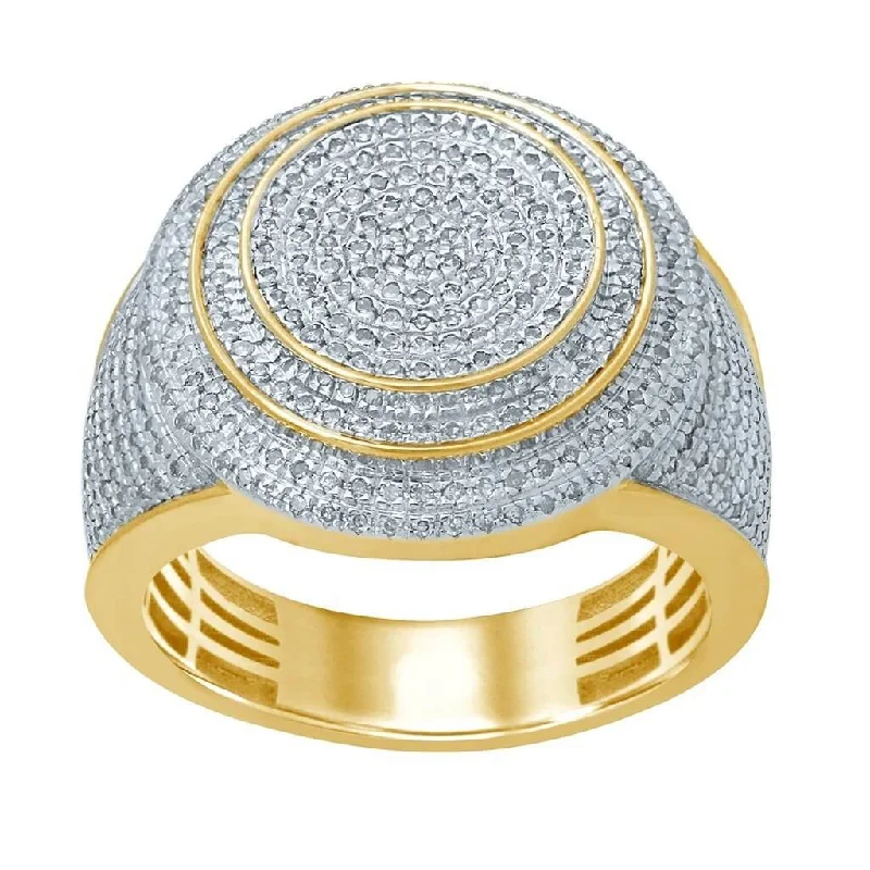Grab Your Favorite Jewelry At The Lowest Prices 10K 0.97-1.04CT D-MENS MICROPAVE RING Grab Your Favorite Jewelry At The Lowest Prices 10K 0.97-1.04CT D-MENS MICROPAVE RING