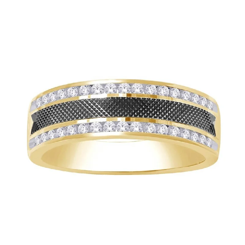 Dazzle With Discounts – Shop Jewelry On Sale 14K 0.5 CT Mens Diamond band in Channel Setting Dazzle With Discounts – Shop Jewelry On Sale 14K 0.5 CT Mens Diamond band in Channel Setting