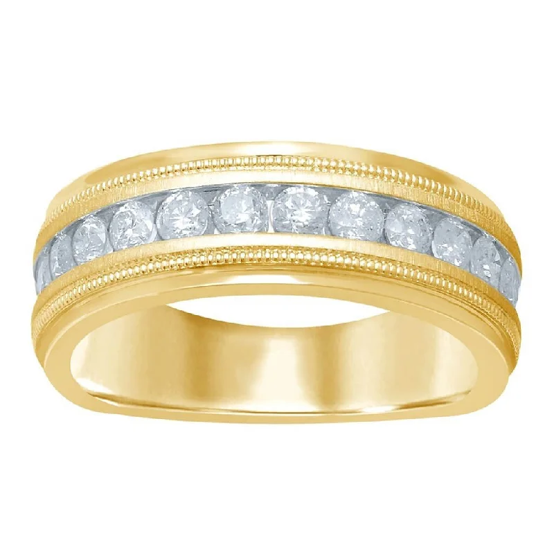 Huge Markdowns On Premium Jewelry Styles 14K 0.96-1.00CT D-MENS BANDS RING