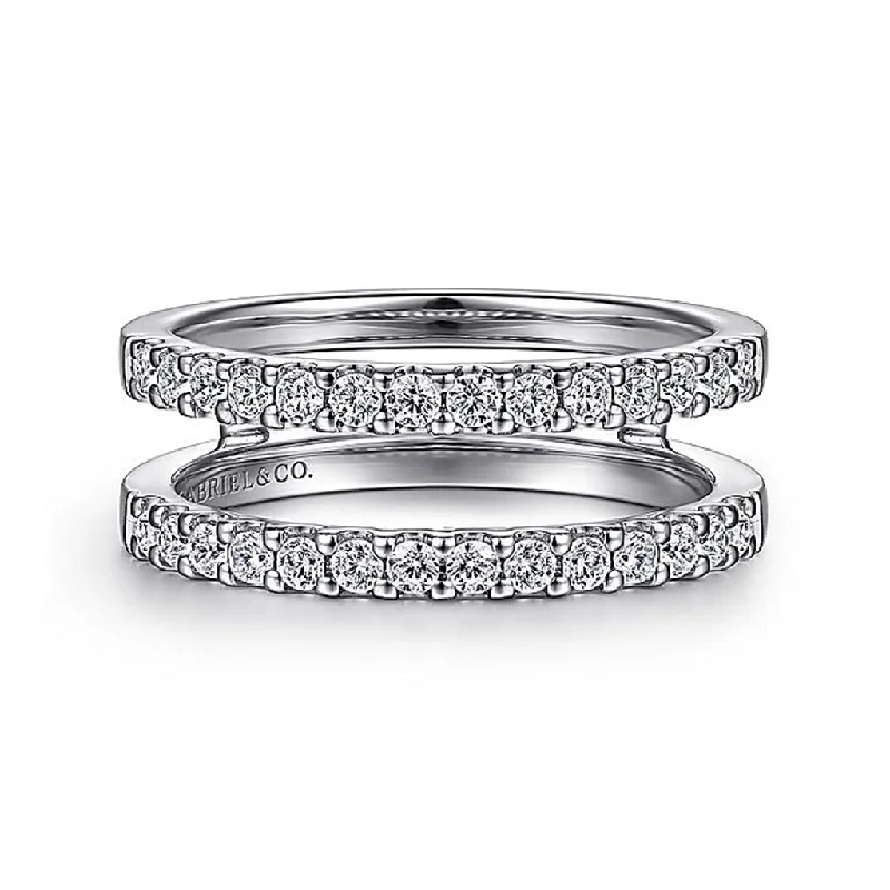Premium Jewelry Now Available At Special Discounts 14K White Gold Diamond Enhancer Ring Premium Jewelry Now Available At Special Discounts 14K White Gold Diamond Enhancer Ring