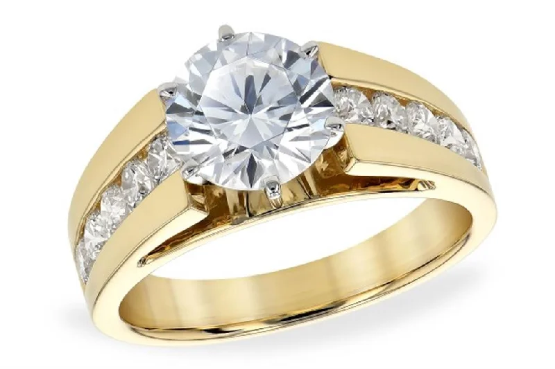Exclusive Jewelry Offers – Sparkle For Less 14K Yellow Gold Classic Channel Set Engagement Ring Exclusive Jewelry Offers – Sparkle For Less 14K Yellow Gold Classic Channel Set Engagement Ring