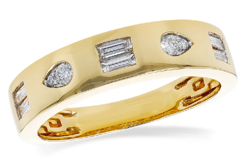 Shop Jewelry That Shines Without The High Price 14K Yellow Gold Flush Set Contemporary Diamond Ring Shop Jewelry That Shines Without The High Price 14K Yellow Gold Flush Set Contemporary Diamond Ring