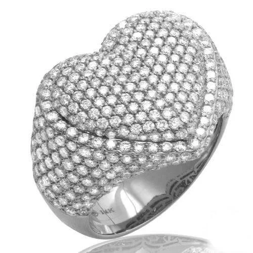 Holiday Jewelry Sale – Perfect Gifts At The Best Prices 3.00CTW DIAMOND BUBBLE HEART RING Holiday Jewelry Sale – Perfect Gifts At The Best Prices 3.00CTW DIAMOND BUBBLE HEART RING