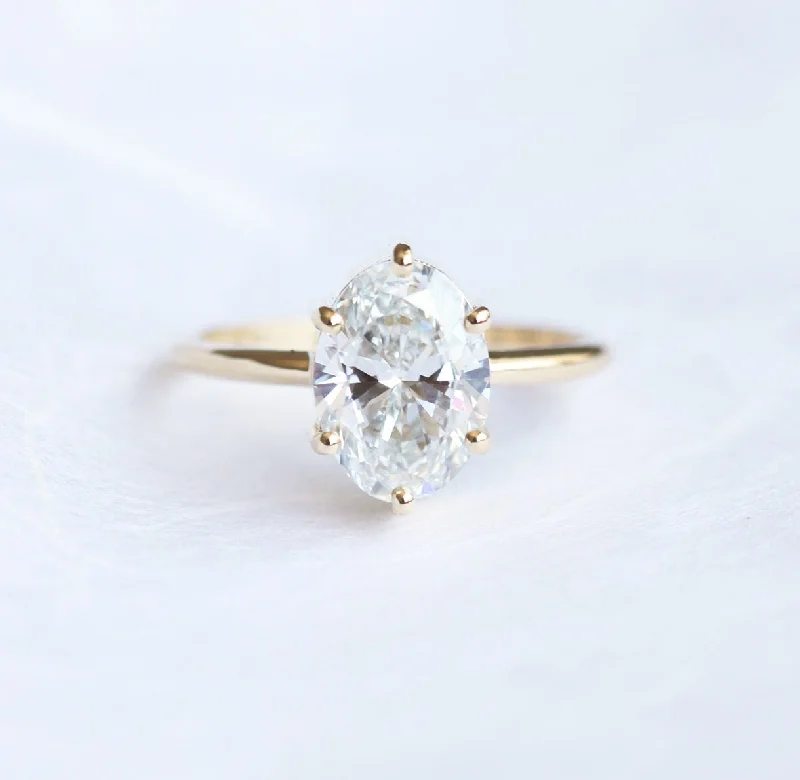 Shine Without Limits – Jewelry Sale Happening Now Daya Oval Diamond Ring