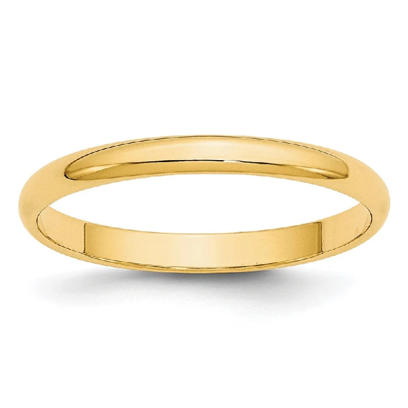 Special Offers On Handcrafted And Designer Jewelry 2mm to 6mm 14K Yellow Gold Lightweight Half Round Standard Fit Band Special Offers On Handcrafted And Designer Jewelry 2mm to 6mm 14K Yellow Gold Lightweight Half Round Standard Fit Band