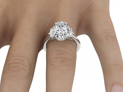Elegant Necklaces And Bracelets At Limited-Time Offers 3ct Oval with Cadillac Side Stones Elegant Necklaces And Bracelets At Limited-Time Offers 3ct Oval with Cadillac Side Stones