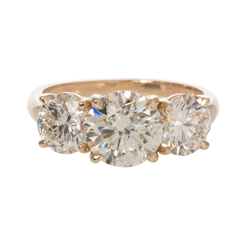 Elegant Jewelry, Exclusive Prices – Shop Now 4ctw Round Brilliant Diamond Three-Stone 14K Gold Engagement Ring Elegant Jewelry, Exclusive Prices – Shop Now 4ctw Round Brilliant Diamond Three-Stone 14K Gold Engagement Ring