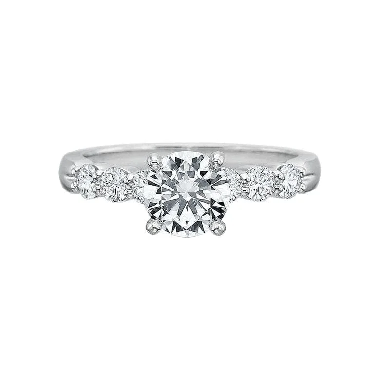 Classic Diamond Semi Mount Ring