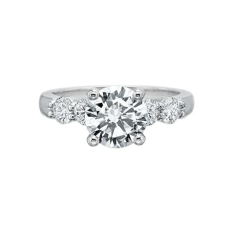 Classic Diamond Semi Mount Ring