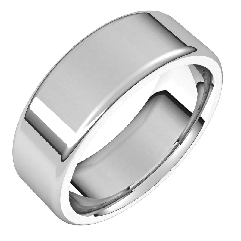 Unique Jewelry Designs Now At Discounted Rates 7mm Continuum Sterling Silver Round Edge Comfort Fit Flat Band Unique Jewelry Designs Now At Discounted Rates 7mm Continuum Sterling Silver Round Edge Comfort Fit Flat Band