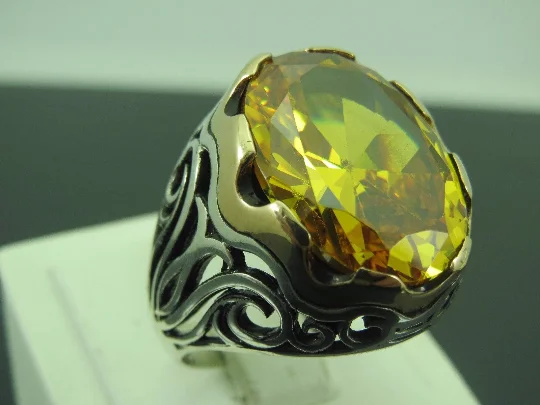 Seasonal Jewelry Clearance – Best Styles At The Lowest Prices Turkish Handmade Jewelry 925 Sterling Silver Citrine Stone Mens Rings Seasonal Jewelry Clearance – Best Styles At The Lowest Prices Turkish Handmade Jewelry 925 Sterling Silver Citrine Stone Mens Rings