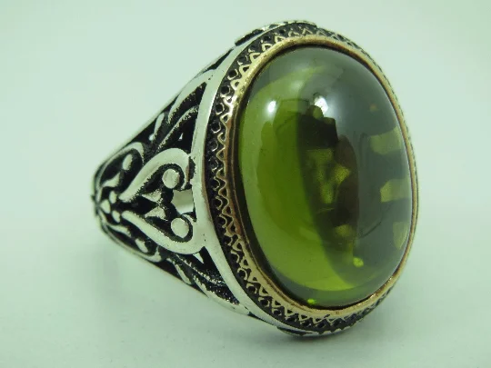 Must-Have Jewelry At Irresistible Discounts Turkish Handmade Jewelry 925 Sterling Silver Peridot Stone Men's Rings Must-Have Jewelry At Irresistible Discounts Turkish Handmade Jewelry 925 Sterling Silver Peridot Stone Men's Rings