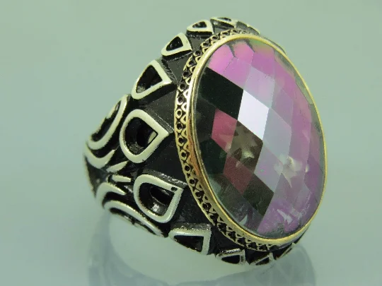 Get The Best Deals On Timeless Jewelry Pieces Turkish Handmade Jewelry 925 Sterling Silver Rainbow Stone Men's Rings Get The Best Deals On Timeless Jewelry Pieces Turkish Handmade Jewelry 925 Sterling Silver Rainbow Stone Men's Rings