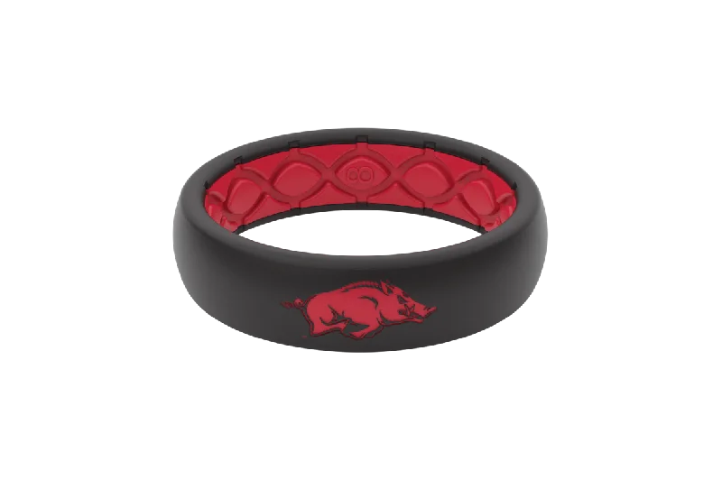 Limited-Time Offer On Elegant Jewelry Pieces College Arkansas Thin Ring