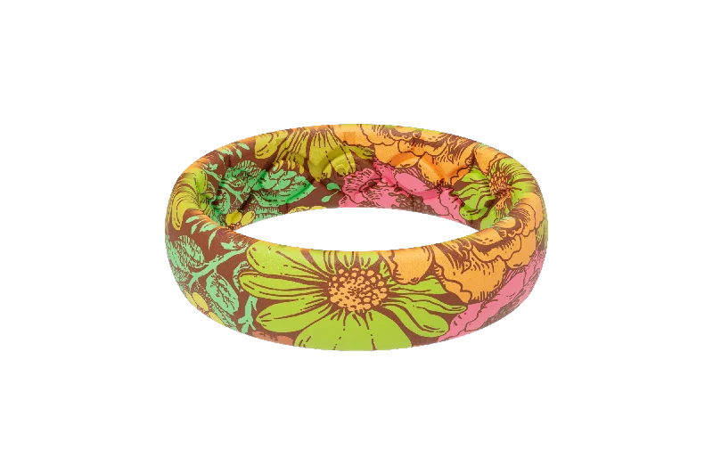 Affordable Luxury Jewelry For Every Occasion Retro Floral Thin Ring
