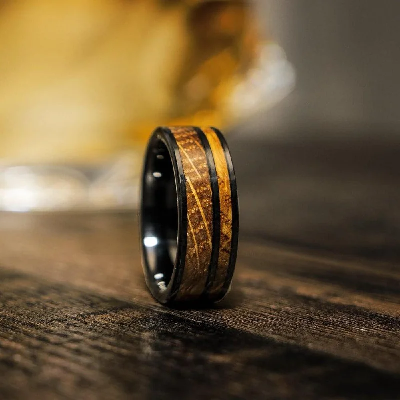 Holiday Jewelry Sale – Perfect Gifts At The Best Prices "Atlas" Whisky Barrel Gunmetal Tungsten Ring Holiday Jewelry Sale – Perfect Gifts At The Best Prices "Atlas" Whisky Barrel Gunmetal Tungsten Ring