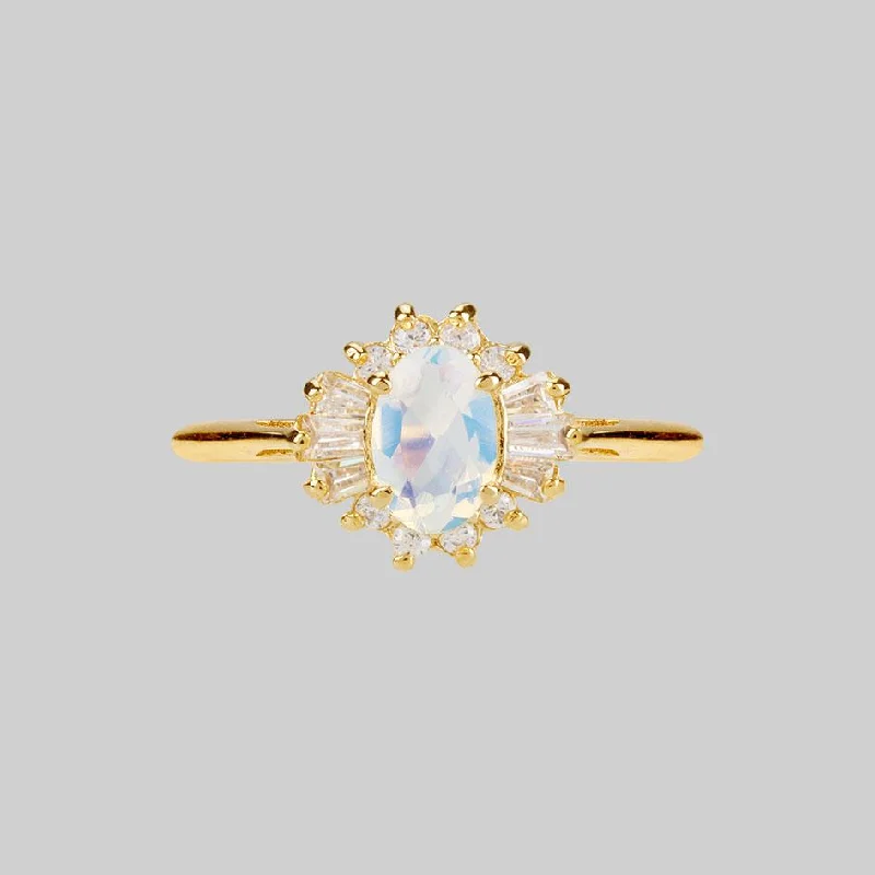 Eco-Friendly Sustainable Jewelry For Conscious Buyers AURELIA. Opal Cluster Gold Ring Eco-Friendly Sustainable Jewelry For Conscious Buyers AURELIA. Opal Cluster Gold Ring