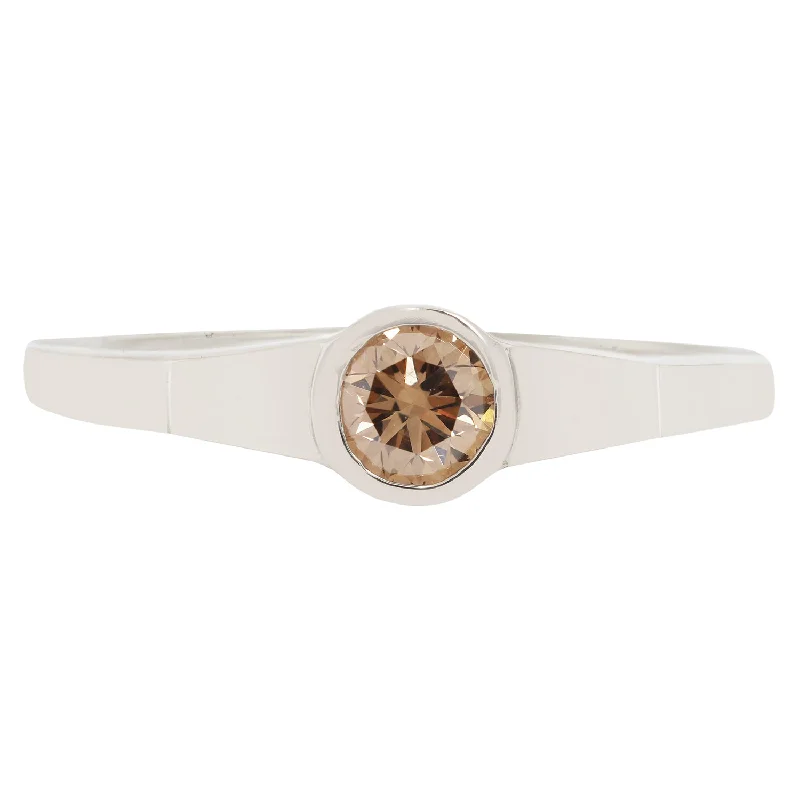 Grab Stylish Jewelry Before The Sale Ends Champagne Diamond Eclipse Ring