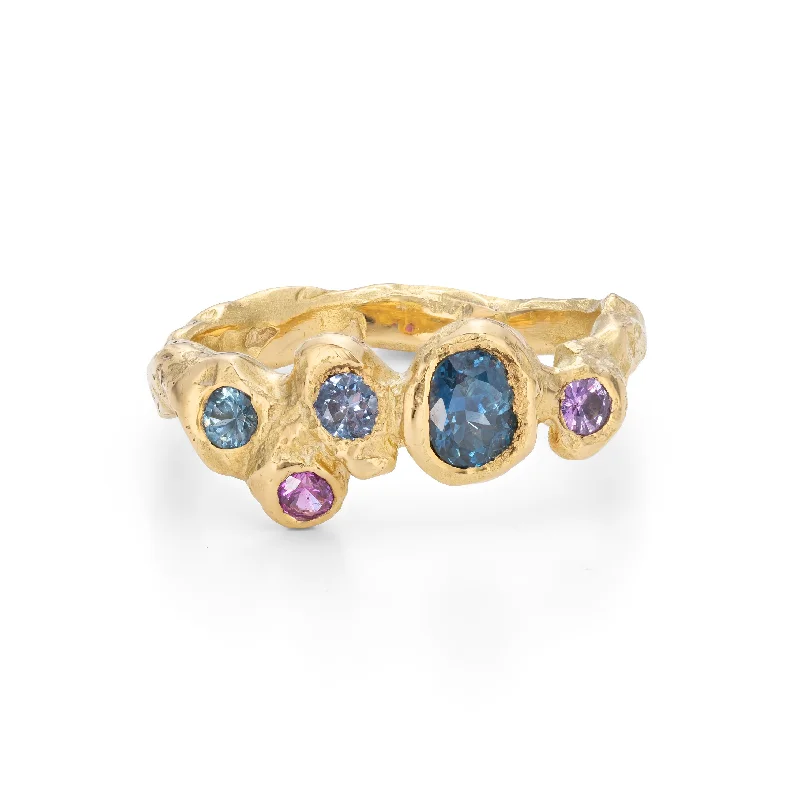 Coastal Sapphire Skerry Ring