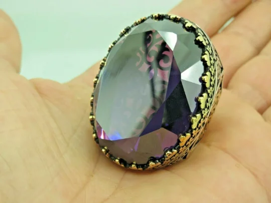 Once-A-Year Jewelry Sale – Grab Your Favorites Now Turkish Handmade Jewelry 925 Sterling Silver Amethyst Stone Antique Mens Rings Once-A-Year Jewelry Sale – Grab Your Favorites Now Turkish Handmade Jewelry 925 Sterling Silver Amethyst Stone Antique Mens Rings