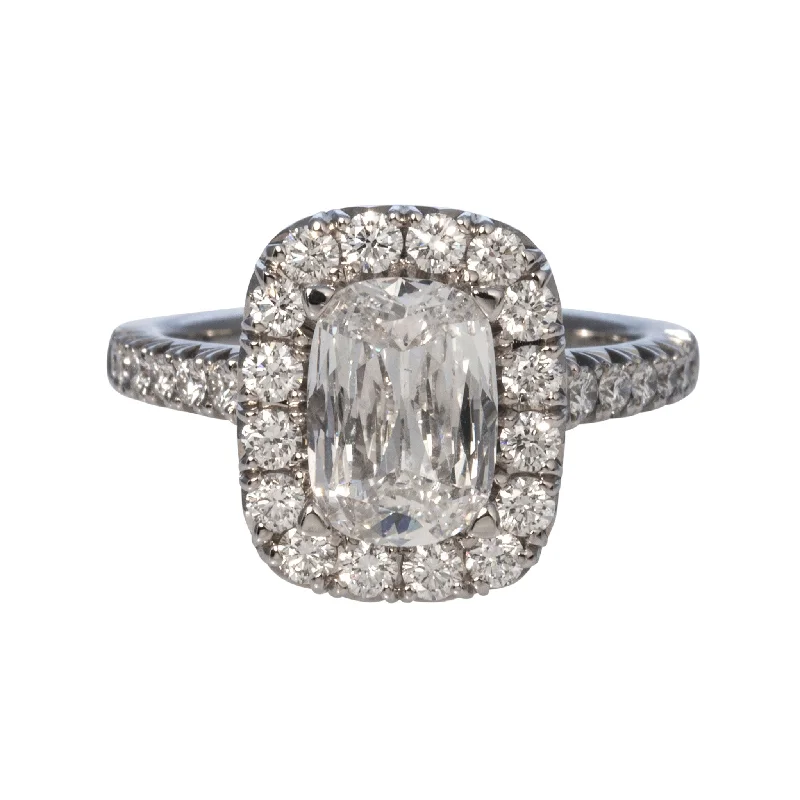 Exclusive Jewelry Bundles At Discounted Rates 1.5ct Cushion Brilliant Diamond Pavé Halo 14K Gold Engagement Ring Exclusive Jewelry Bundles At Discounted Rates 1.5ct Cushion Brilliant Diamond Pavé Halo 14K Gold Engagement Ring