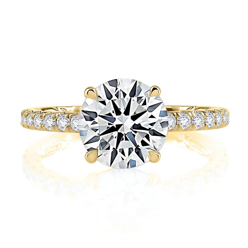 Flash Sale On Elegant Jewelry – Don't Miss Out Diamond Semi Mount Ring | 14k Yellow (1.00ct Head) Flash Sale On Elegant Jewelry – Don't Miss Out Diamond Semi Mount Ring | 14k Yellow (1.00ct Head)