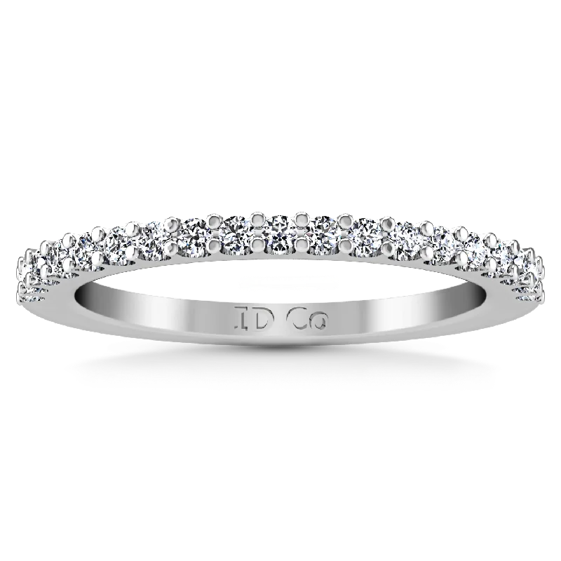Your Perfect Accessory At The Perfect Price Diamond Wedding Band Claire 0.35 Cts 14K White Gold Your Perfect Accessory At The Perfect Price Diamond Wedding Band Claire 0.35 Cts 14K White Gold