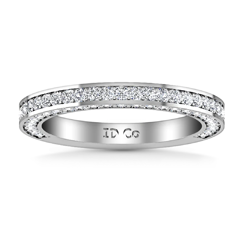 Flash Sale On Exquisite Jewelry – Don't Miss Out Diamond Wedding Band Elizabeth 1 Cts 14K White Gold Flash Sale On Exquisite Jewelry – Don't Miss Out Diamond Wedding Band Elizabeth 1 Cts 14K White Gold