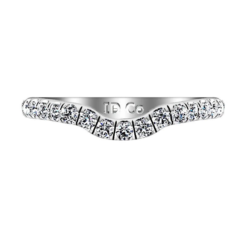 Luxury Jewelry At Unbeatable Discounts Diamond Wedding Band Emotion 0.58 Cts 14K White Gold Luxury Jewelry At Unbeatable Discounts Diamond Wedding Band Emotion 0.58 Cts 14K White Gold