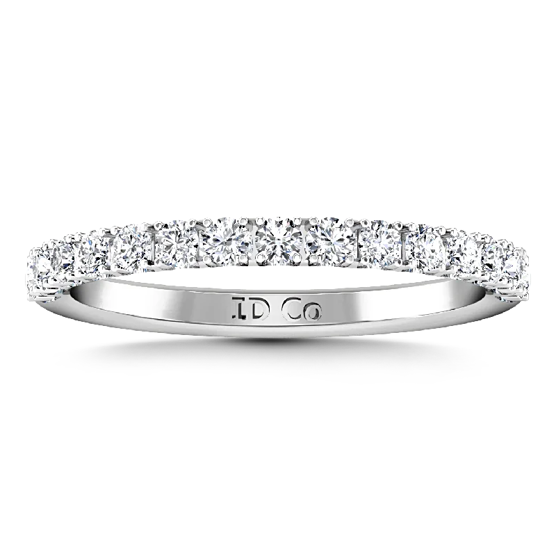 Chic And Stylish Jewelry At Exclusive Prices Diamond Wedding Band Grace 0.3 Cts 14K White Gold Chic And Stylish Jewelry At Exclusive Prices Diamond Wedding Band Grace 0.3 Cts 14K White Gold