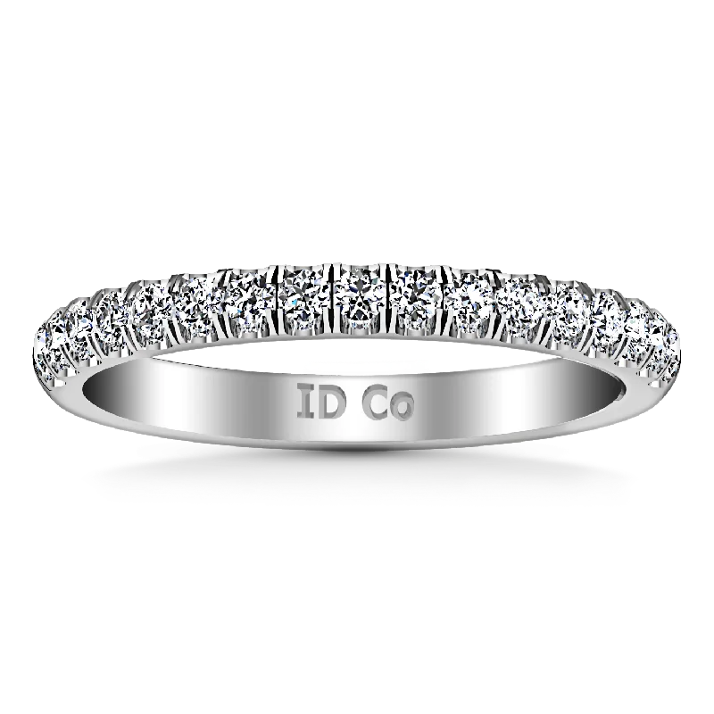 Diamond Wedding Band Jessica 0.4 Cts 14K White Gold