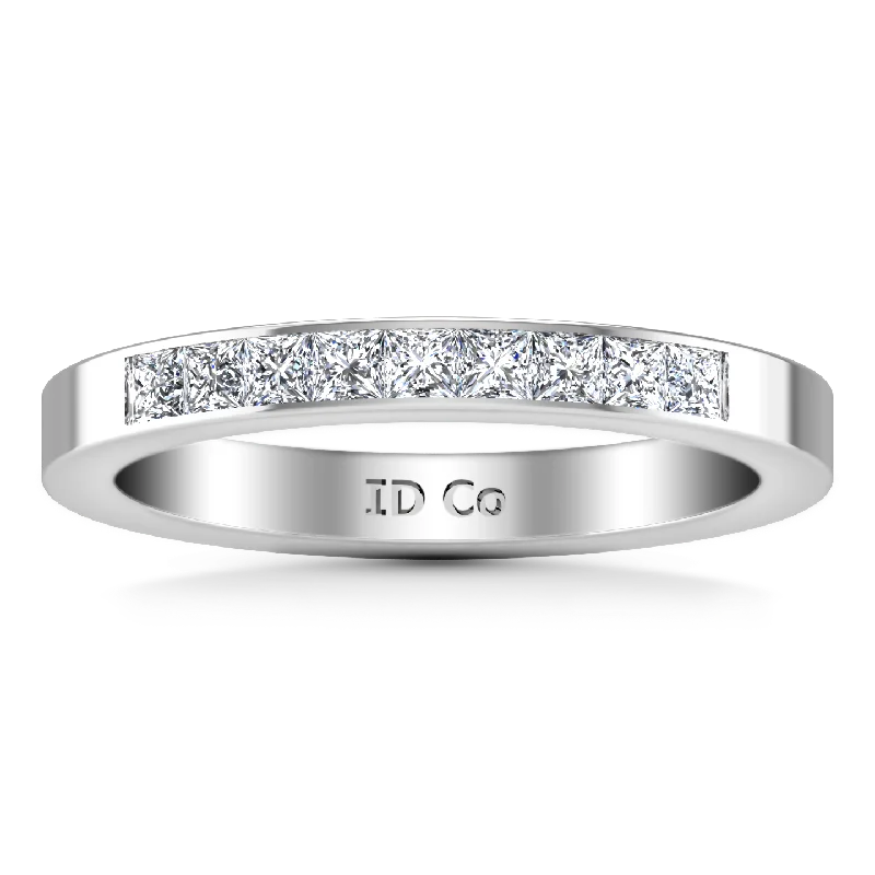 Diamond Wedding Band Rebecca 0.26 Cts 14K White Gold