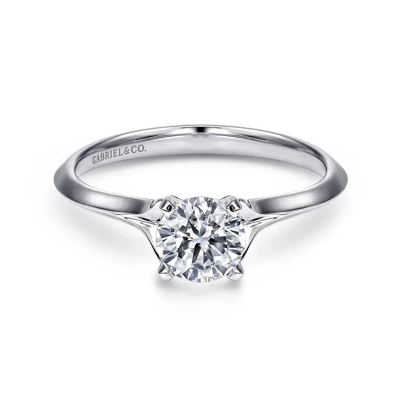 Special Jewelry Deals – Upgrade Your Collection Ellis - 14K White Gold Round Diamond Engagement Ring (Setting Only) Special Jewelry Deals – Upgrade Your Collection Ellis - 14K White Gold Round Diamond Engagement Ring (Setting Only)