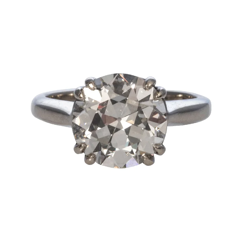 High-Quality Jewelry At A Fraction Of The Cost Estate 3.21ct Old Transitional Cut Diamond Solitaire Engagement Ring High-Quality Jewelry At A Fraction Of The Cost Estate 3.21ct Old Transitional Cut Diamond Solitaire Engagement Ring