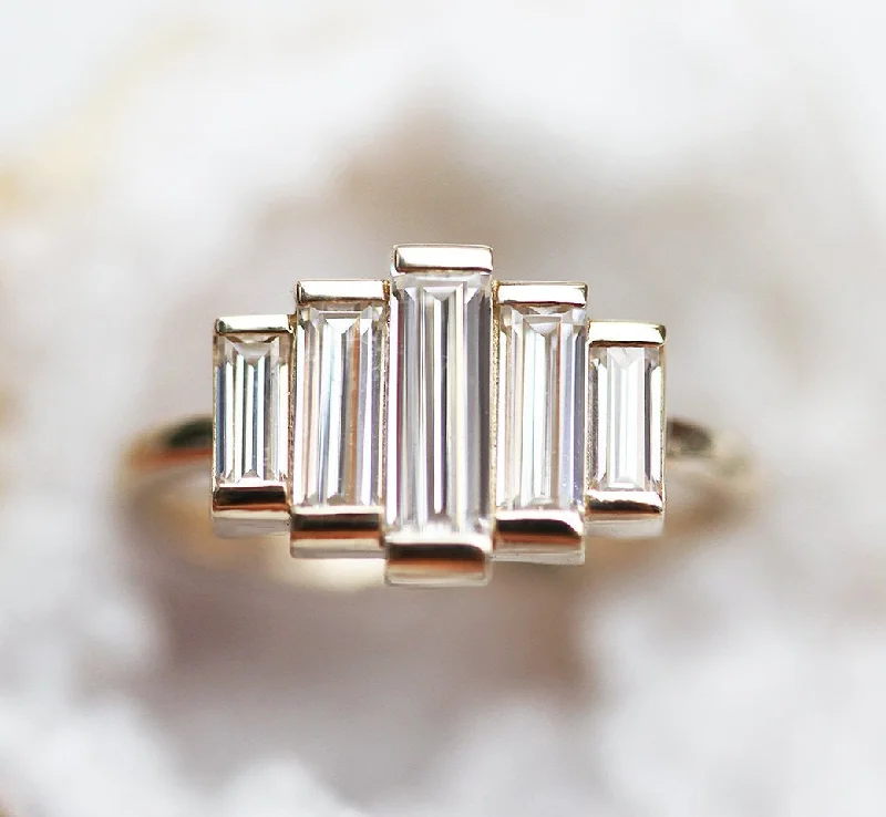 Timeless Jewelry Styles At Wallet-Friendly Prices Daphne Baguette Diamond Ring