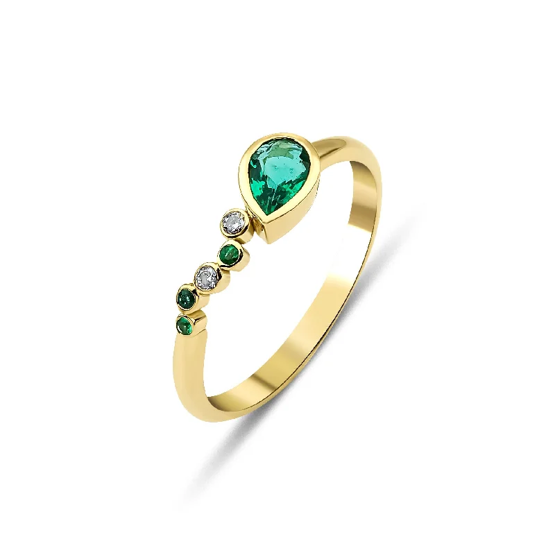 Sparkle For Less – Shop Our Limited-Time Jewelry Deals Seraphina Wing 18K Gold Ring w. Emeralds & Diamonds Sparkle For Less – Shop Our Limited-Time Jewelry Deals Seraphina Wing 18K Gold Ring w. Emeralds & Diamonds