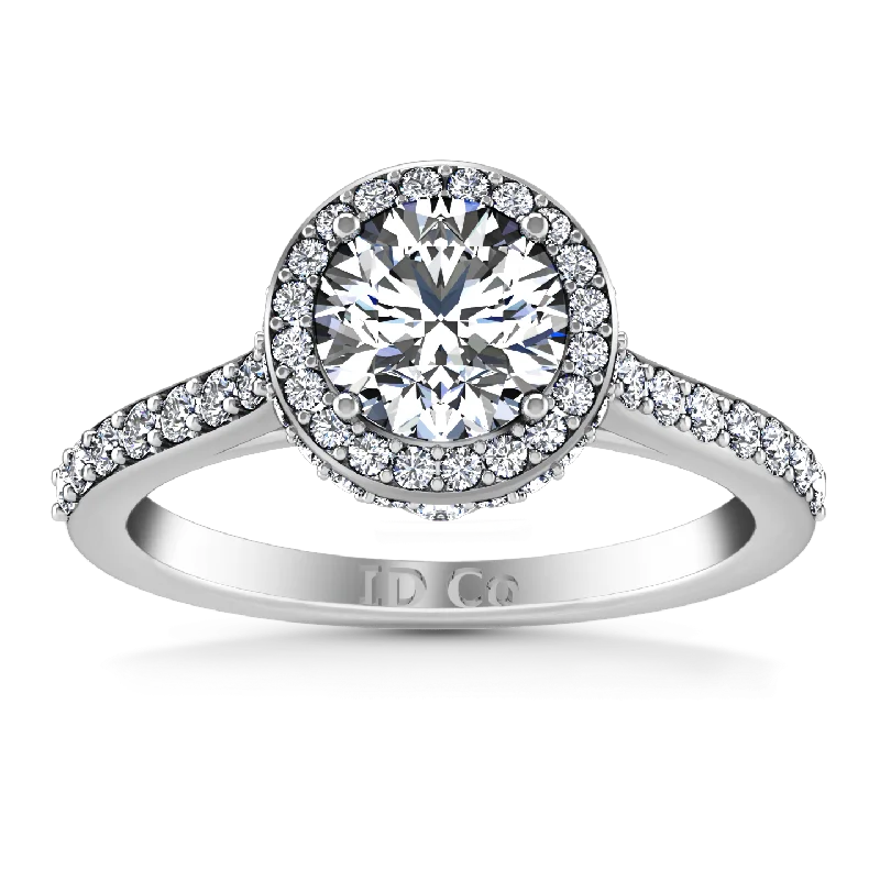 Jewelry Sale Bonanza – Grab Your Sparkle Now Halo Engagement Ring Milana 14K White Gold Jewelry Sale Bonanza – Grab Your Sparkle Now Halo Engagement Ring Milana 14K White Gold