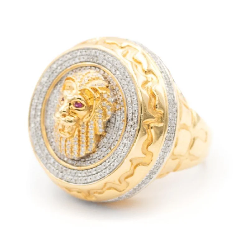 The Perfect Jewelry Piece At The Perfect Discount Lion Ice Ring