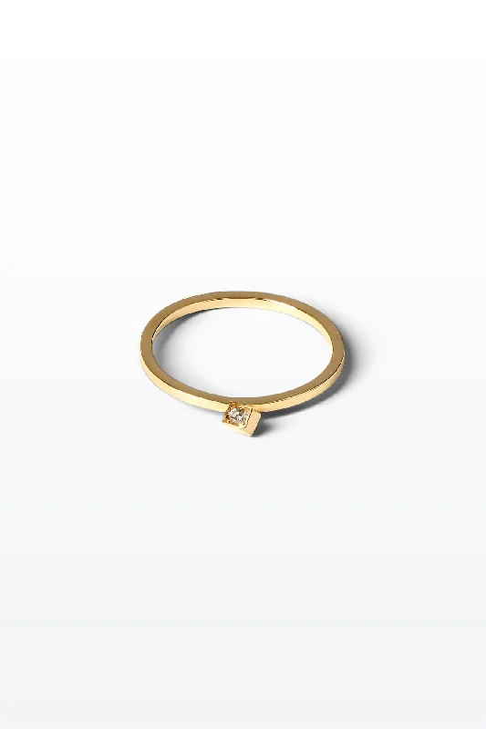Flash Sale On Elegant Jewelry – Don't Miss Out (un)refined 02 18K Gold Ring w. Diamond Flash Sale On Elegant Jewelry – Don't Miss Out (un)refined 02 18K Gold Ring w. Diamond
