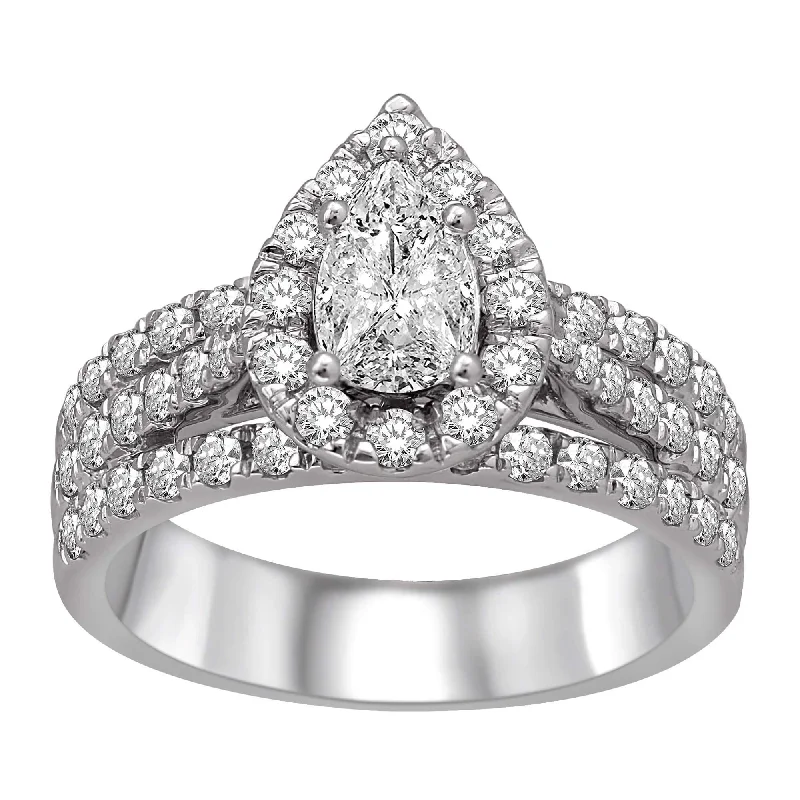 Limited-Time Offer On Elegant Jewelry Pieces Lovecuts 14K Gold 1 1/2 Ct.Tw. Diamond Custom Engagement Ring Limited-Time Offer On Elegant Jewelry Pieces Lovecuts 14K Gold 1 1/2 Ct.Tw. Diamond Custom Engagement Ring