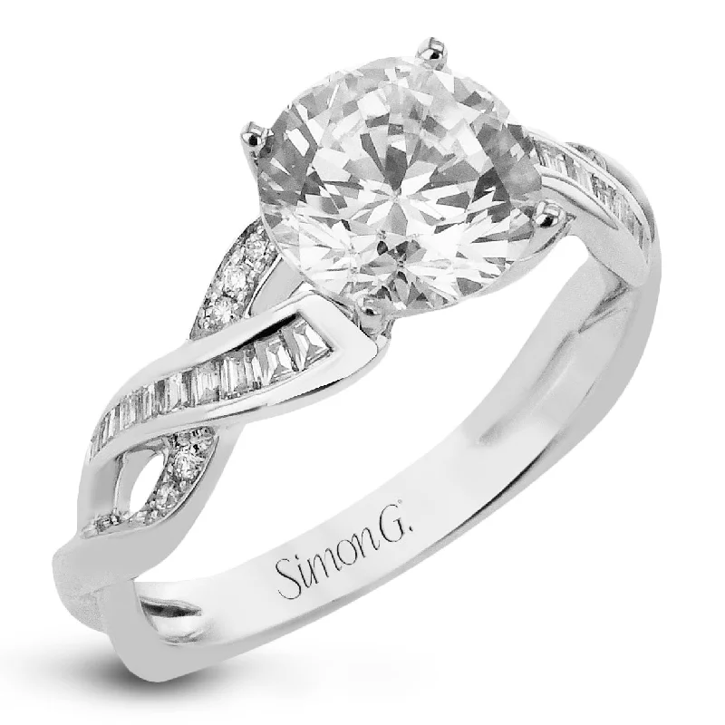 Jewelry Clearance Event – Last Chance For Stunning Deals Round-Cut Criss-Cross Engagement Ring In 18k Gold With Diamonds Jewelry Clearance Event – Last Chance For Stunning Deals Round-Cut Criss-Cross Engagement Ring In 18k Gold With Diamonds