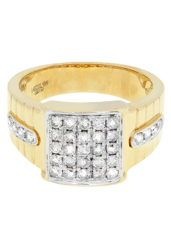 Limited-Time Jewelry Discounts – Shine Without The Splurge Mens Diamond Ring / Pinky Diamond Ring| 0.88 Carats Limited-Time Jewelry Discounts – Shine Without The Splurge Mens Diamond Ring / Pinky Diamond Ring| 0.88 Carats