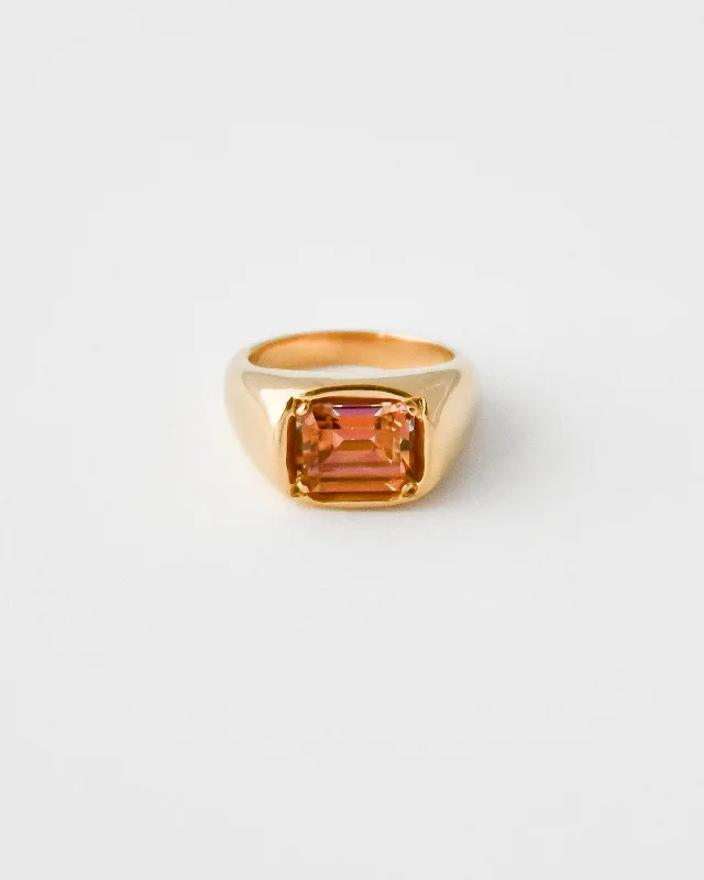 Exclusive Gemstone Jewelry At Special Prices MUD RING | SUNRISE TOPAZ