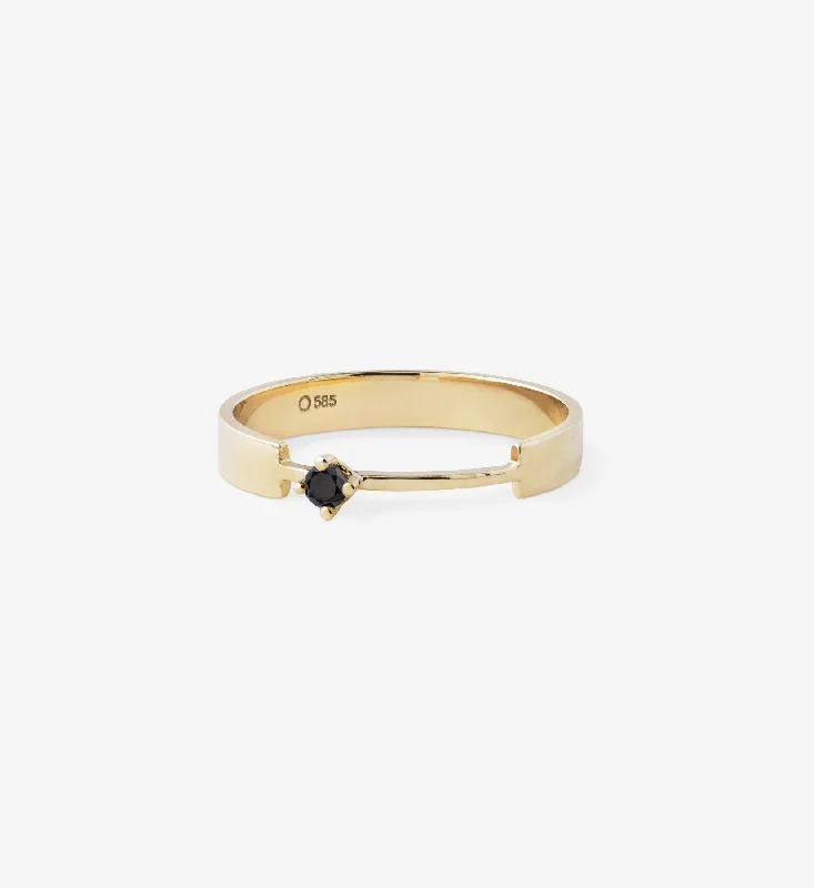 Make Your Outfit Shine With Discounted Jewelry Black Diamond Ring 0.05 in 14K Gold Make Your Outfit Shine With Discounted Jewelry Black Diamond Ring 0.05 in 14K Gold