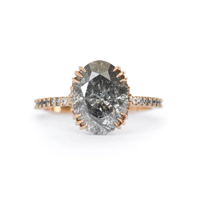 Best Jewelry Deals – Premium Quality At Exclusive Discounts Kayla Oval Salt And Pepper Diamond Ring Best Jewelry Deals – Premium Quality At Exclusive Discounts Kayla Oval Salt And Pepper Diamond Ring