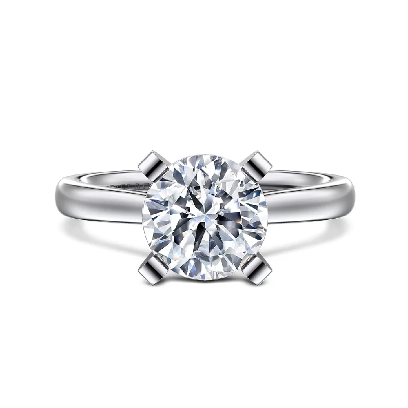 Shine Bright With Our Special Jewelry Promotions Platinum 'Michelle' Solitaire Engagement Ring