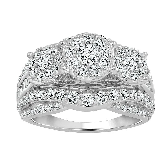 Elegant Designs, Unbeatable Discounts – Shop Jewelry Now Red Hot Deal 2 CTW Diamond Three Stone Anniversary Ring in 10KT White Gold Elegant Designs, Unbeatable Discounts – Shop Jewelry Now Red Hot Deal 2 CTW Diamond Three Stone Anniversary Ring in 10KT White Gold