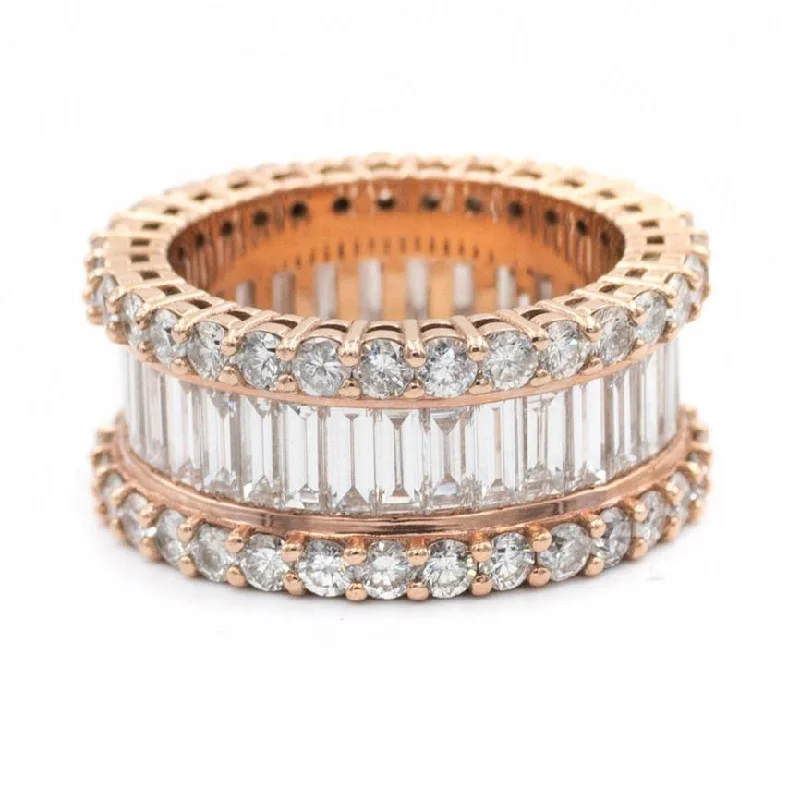 Shop Handcrafted Jewelry At Special Promotional Rates Rose Gold Royal Baguette Ring Shop Handcrafted Jewelry At Special Promotional Rates Rose Gold Royal Baguette Ring