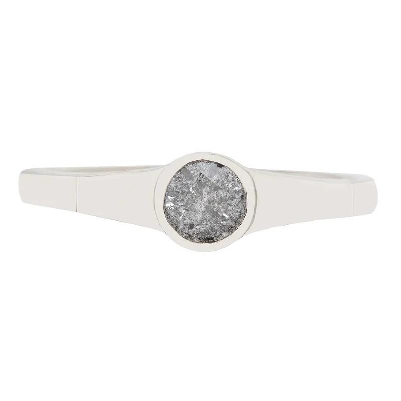 Limited-Time Jewelry Sale – Don't Miss These Deals Salt & Pepper Diamond Eclipse Ring