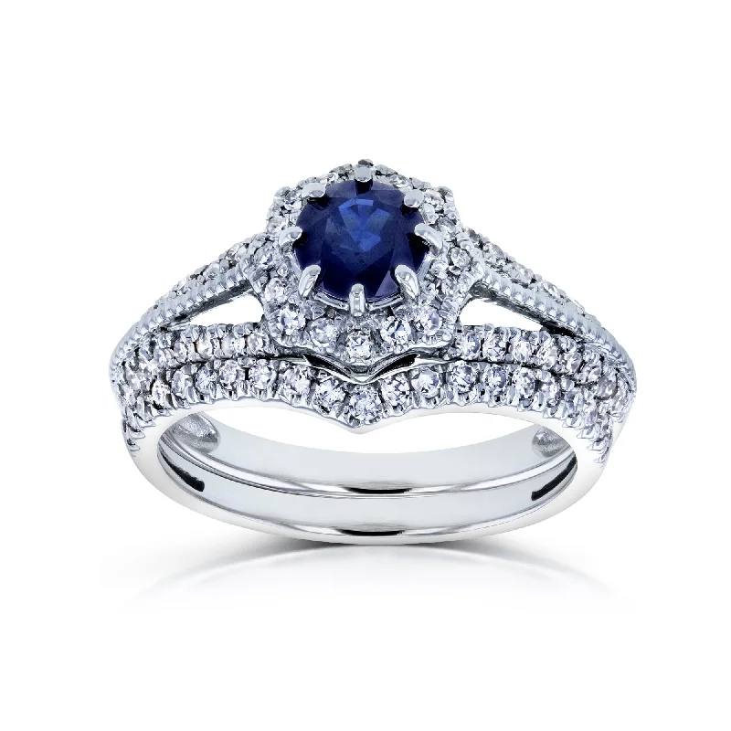 Flash Sale On Exquisite Jewelry – Don't Miss Out Vintage Star Halo Bridal Set (Natural Diamond Sides) - Multiple Options Flash Sale On Exquisite Jewelry – Don't Miss Out Vintage Star Halo Bridal Set (Natural Diamond Sides) - Multiple Options